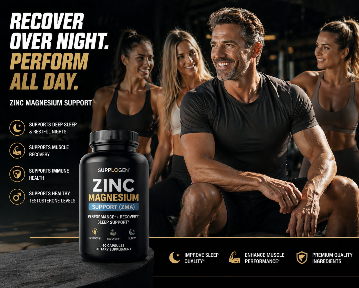 Alpha Mineral Complex (ZMA)